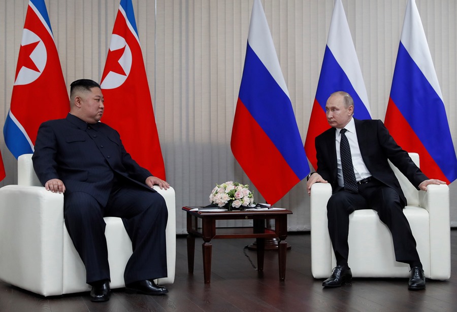 Kim y Putin se reunirán en Rusia para hablar sobre armamento