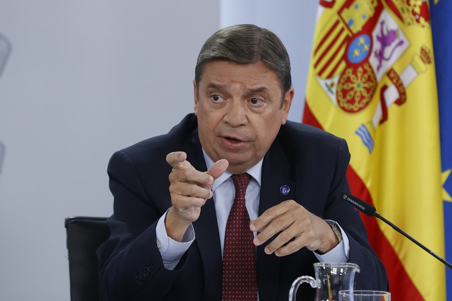 El ministro de Agricultura en funciones, Luis Planas