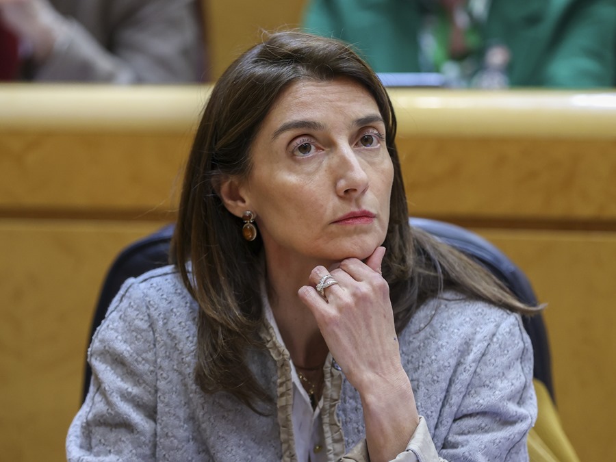 La ministra de Justicia, Pilar Llop, que ha asegurado que no cabe "impunidad" ante la difusión del falso desnudo de niñas.