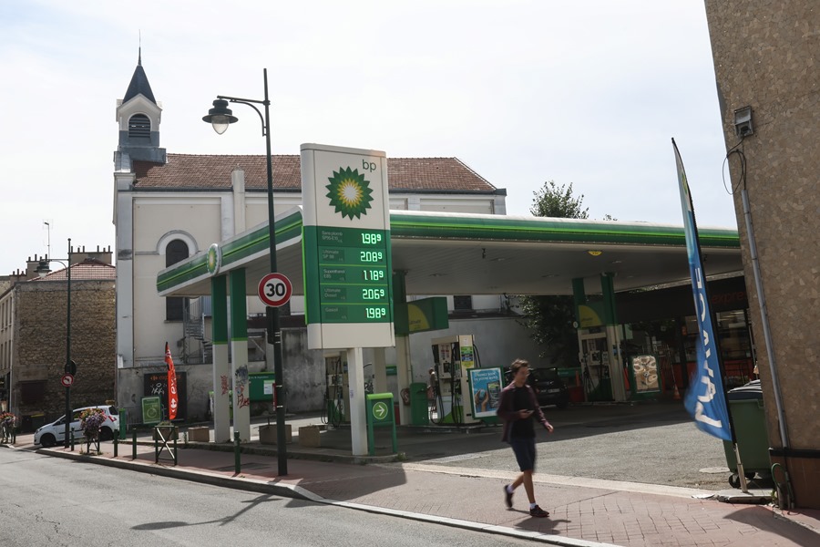Imagen de archivo de una gasolinera en Francia.