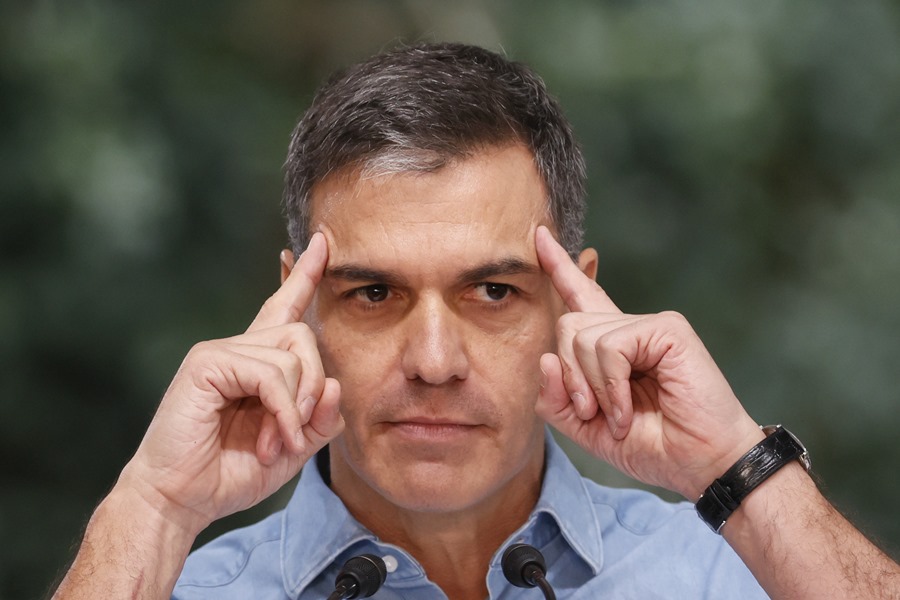  El presidente del Gobierno en funciones y secretario general del PSOE, Pedro Sánchez 