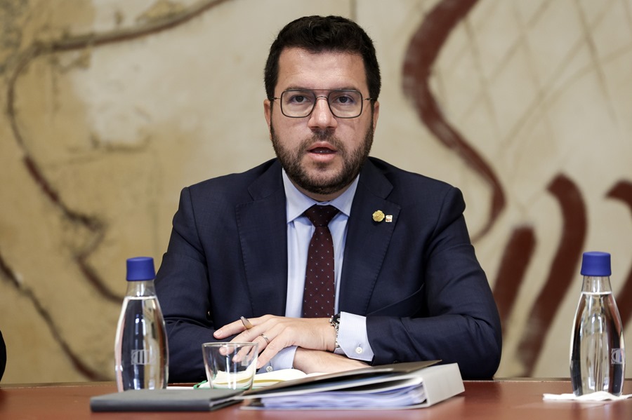 Pere Aragonès: “Una declaración unilateral de independencia no serviría de nada ahora mismo”
