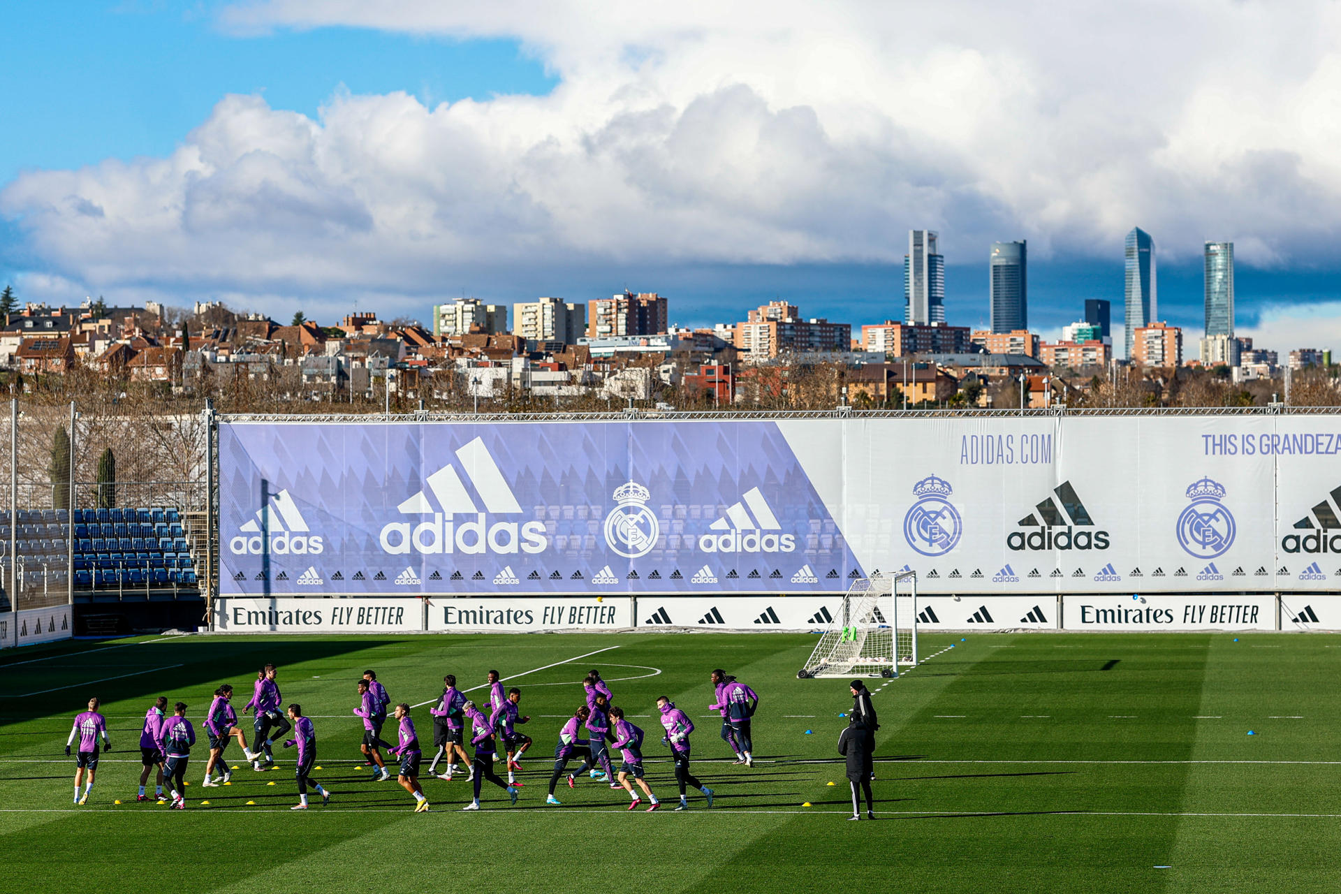 File photo of Real Madrid players during a training session at Real Madrid's Sports Complex in Valdebebas, Madrid. EFE/Rodrigo Jiménez
