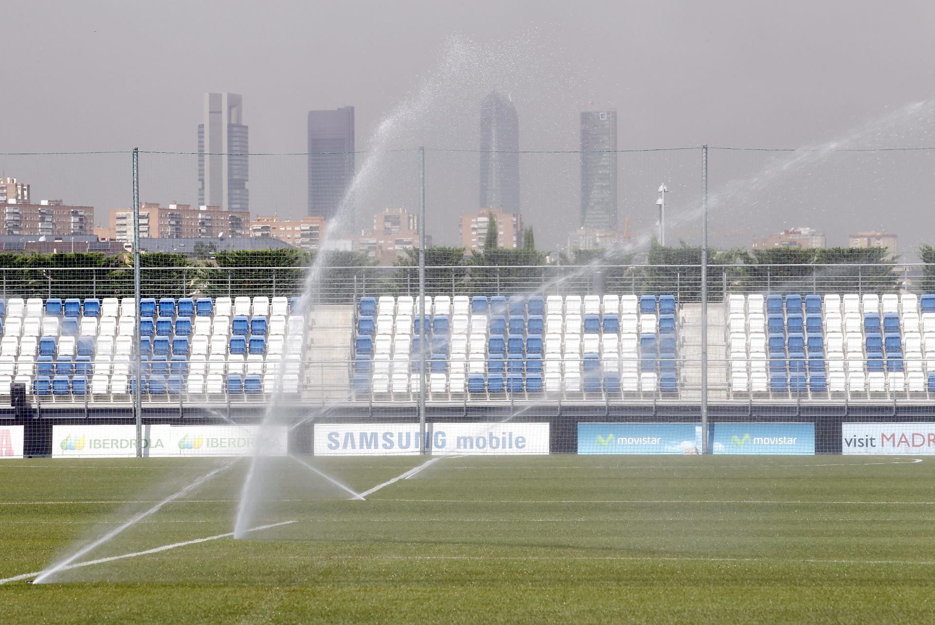 File photo of Field 2 of Real Madrid City, in Madrid, Spain. EFE/Chema Moya