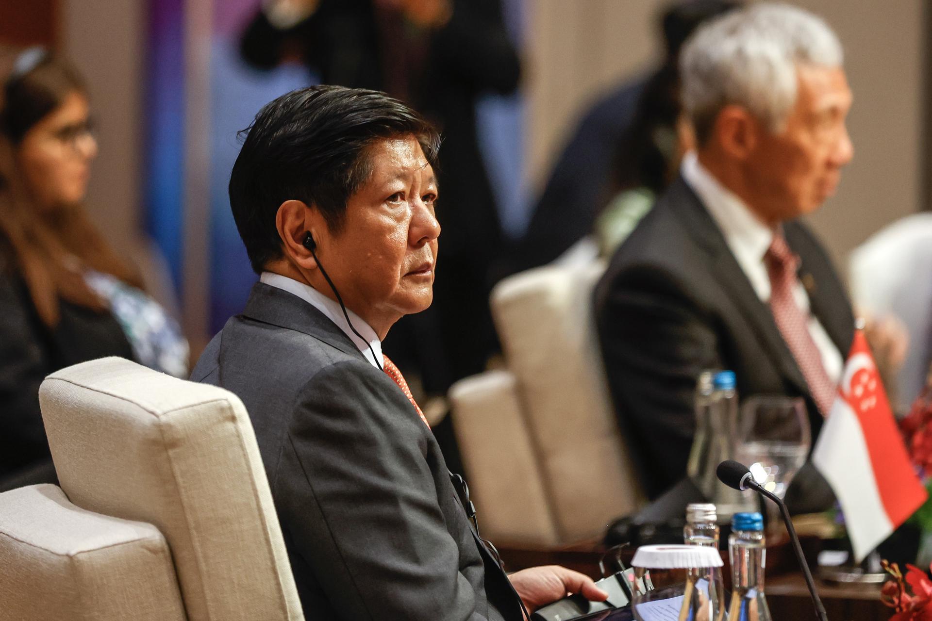 Philippines' President Ferdinand 'Bongbong' Marcos Jr. attends the retreat session of the 43rd Association of Southeast Asian Nations (ASEAN) Summit in Jakarta, Indonesia, 05 September 2023. EFE/EPA/MAST IRHAM/ POOL