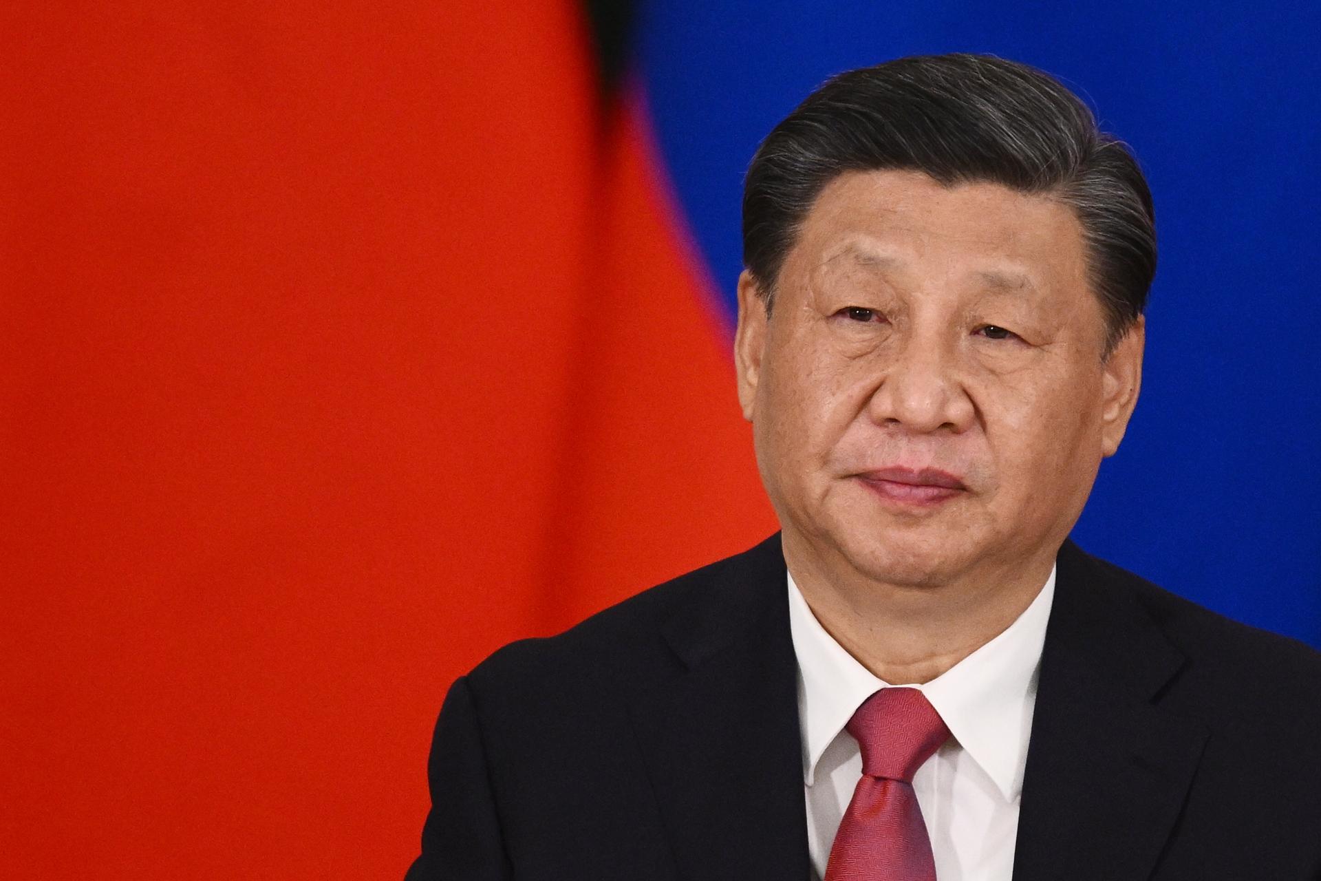 Chinese President Xi Jinping attends the signing ceremony of documents concerning the further development and cooperation between Russia and China at the Moscow Kremlin, Russia, 21 March 2023. EFE-EPA FILE/VLADIMIR ASTAPKOVICH/SPUTNIK/ KREMLIN POOL MANDATORY CREDIT