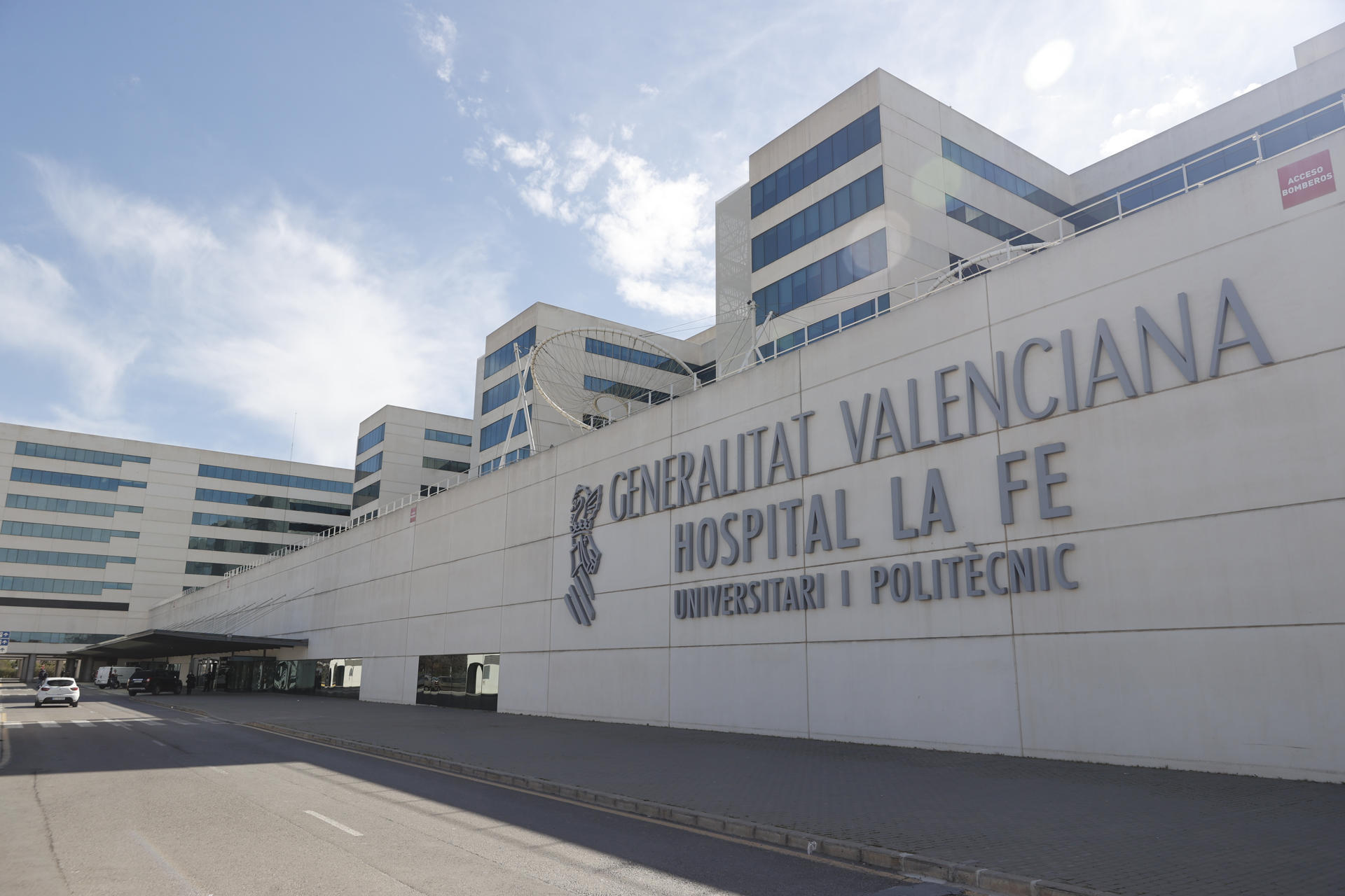 El Hospital La Fe de València, en una imagen de archivo. EFE/Kai Försterling