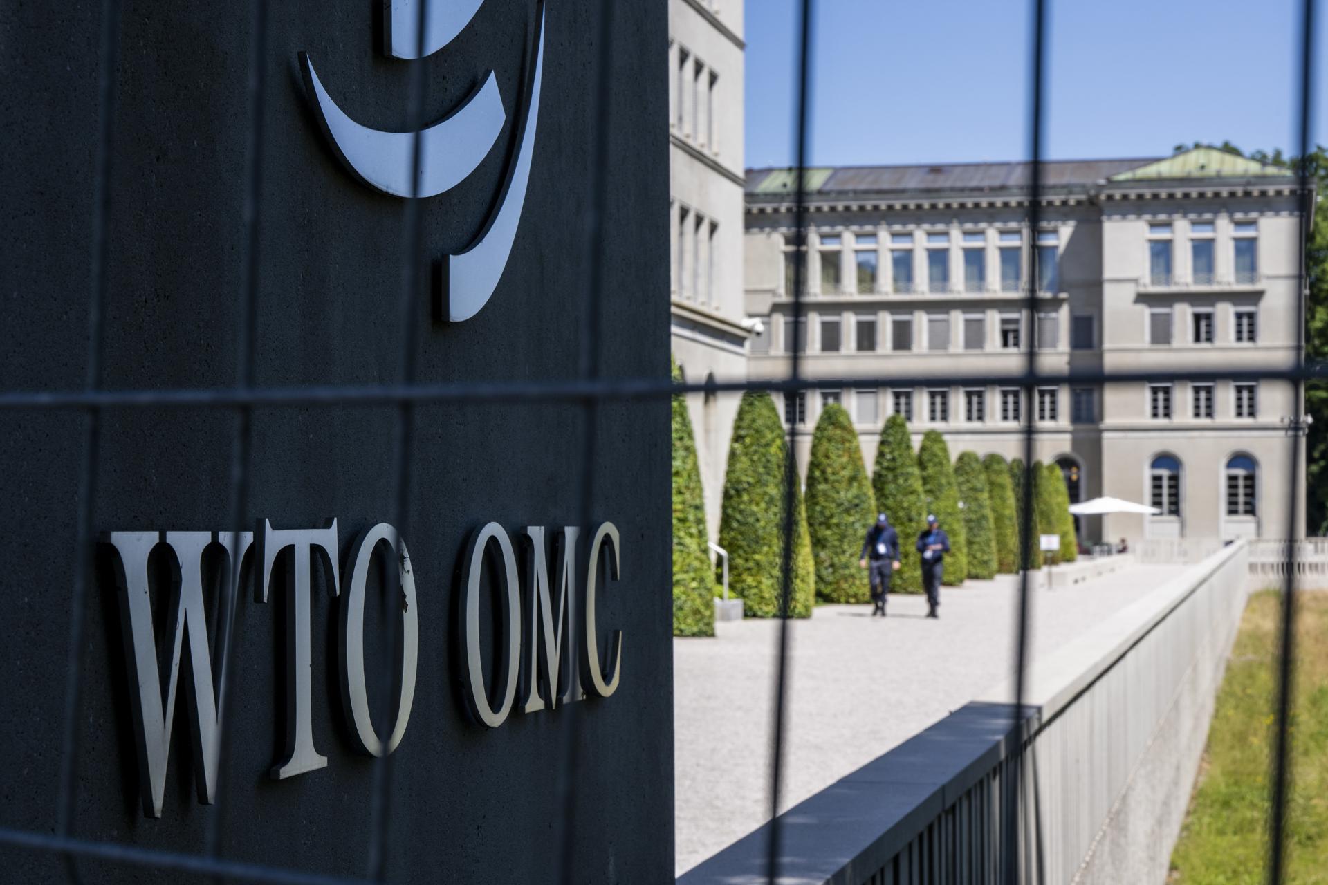 The headquarters of the World Trade Organization (WTO), in Geneva, Switzerland, 12 June 2022. EFE-EPA FILE/MARTIAL TREZZINI