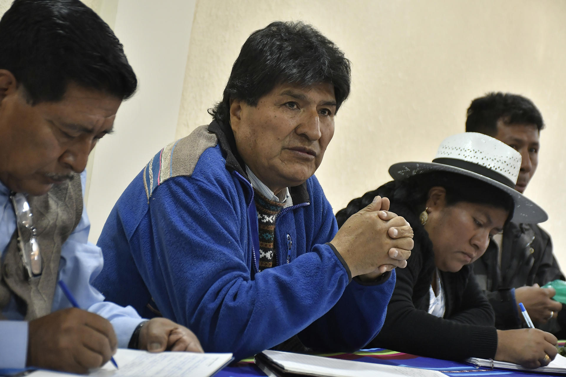 El ex presidente Evo Morales, en una fotografía de archivo. EFE/ Jorge Abrego