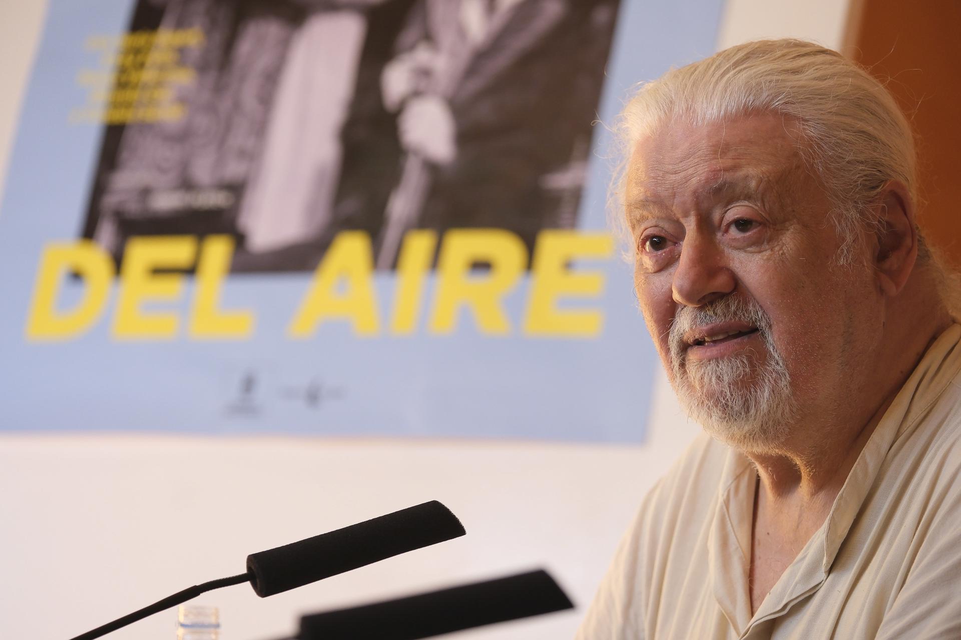 El director Mario Gas ha presentado este jueves en Las Palmas de Gran Canaria "La isla del aire", la obra que abre la temporada 2023-2024 en el Teatro Cuyás. EFE/Ángel Medina G.