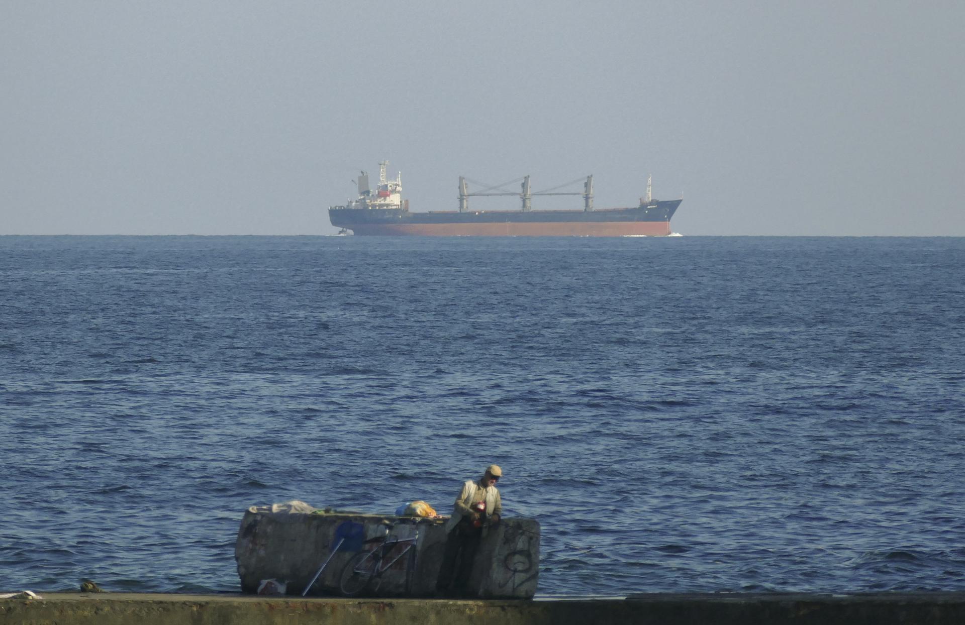 Palau-flagged bulk carrier Aroyat arrives to Chornomorsk seaport, near Odessa, southern Ukraine, 16 September 2023. EFE-EPA FILE/IGOR TKACHENKO