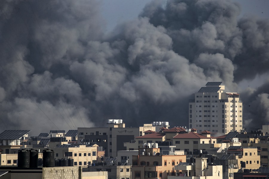 Bombardeos israelíes sobre Gaza