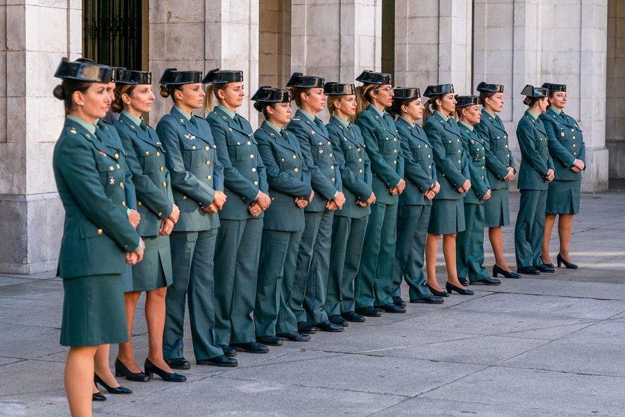 Homenaje por el 35 aniversario de la incorporación de la mujer a la Guardia Civil, este lunes en Santander