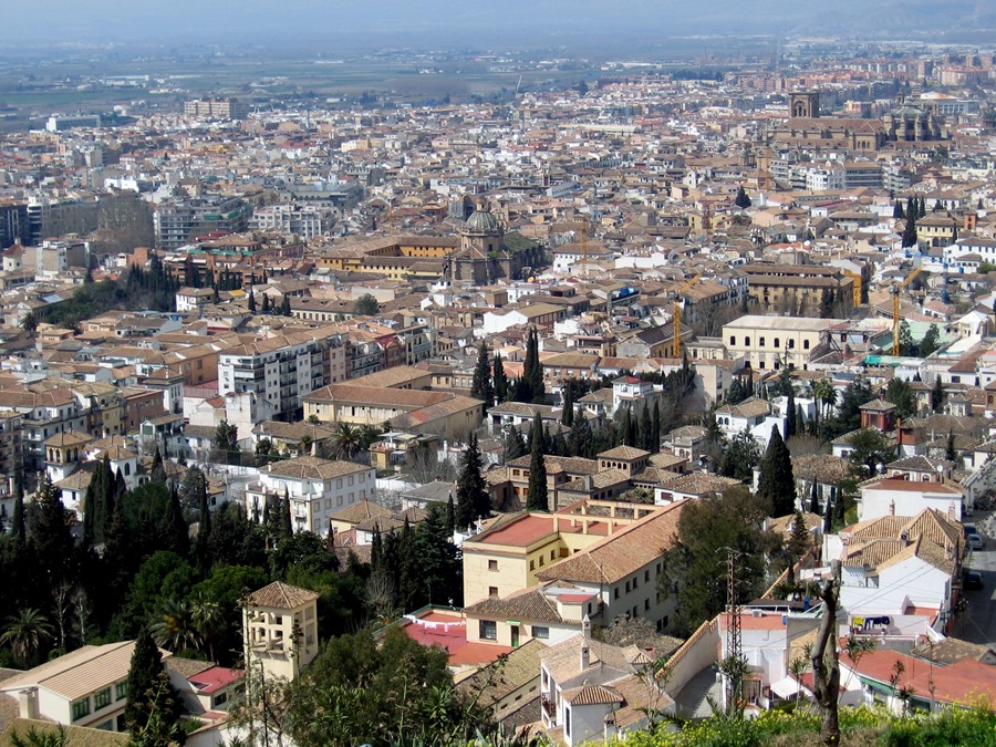 Vista de la ciudad de Granada, donde tendrá lugar próximamente la cumbre europea.