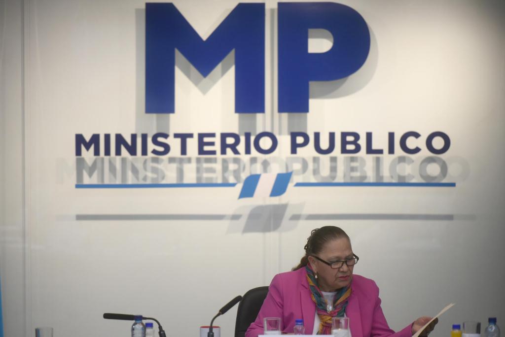 La fiscal general y jefa del Ministerio Público de Guatemala, Consuelo Porras Argueta. EFE/ Edwin Bercian
