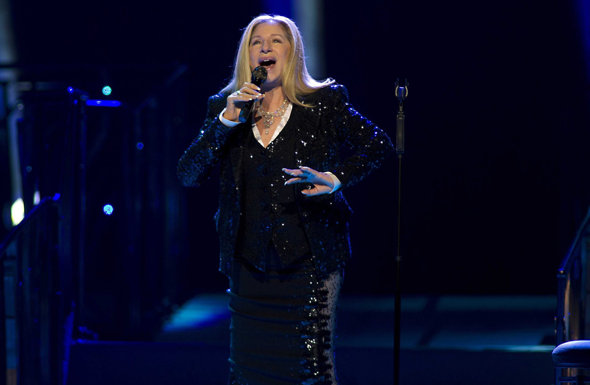 La cantante y actriz estadounidense Barbra Streisand, en una fotografía de archivo. EFE/ Paul Bergen
