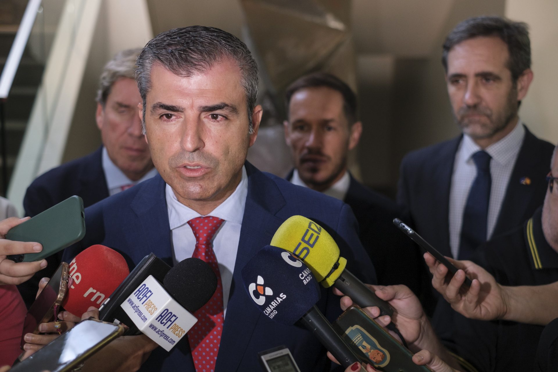 El vicepresidente del Gobierno de Canarias y líder del PP en las islas, Manuel Domínguez, EFE/Ángel Medina G.