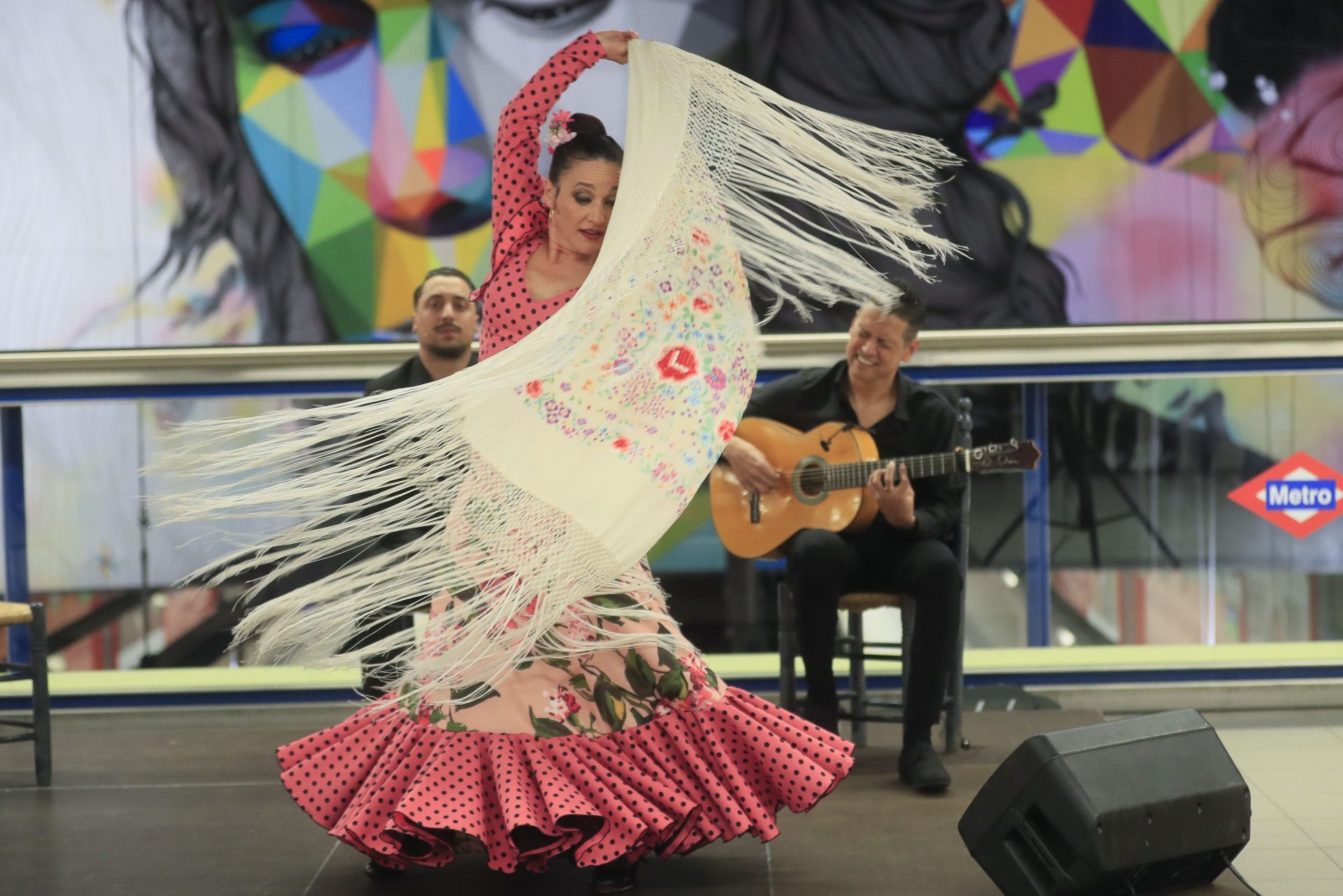 Flamenco en el metro de Madrid