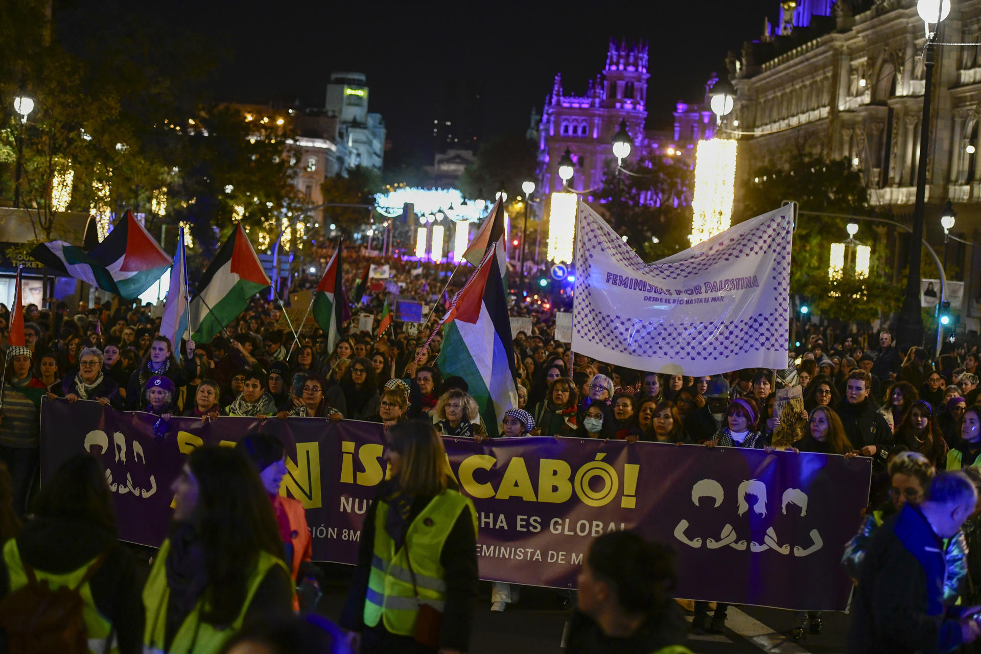 Miles de personas claman en todo el país contra la violencia machista