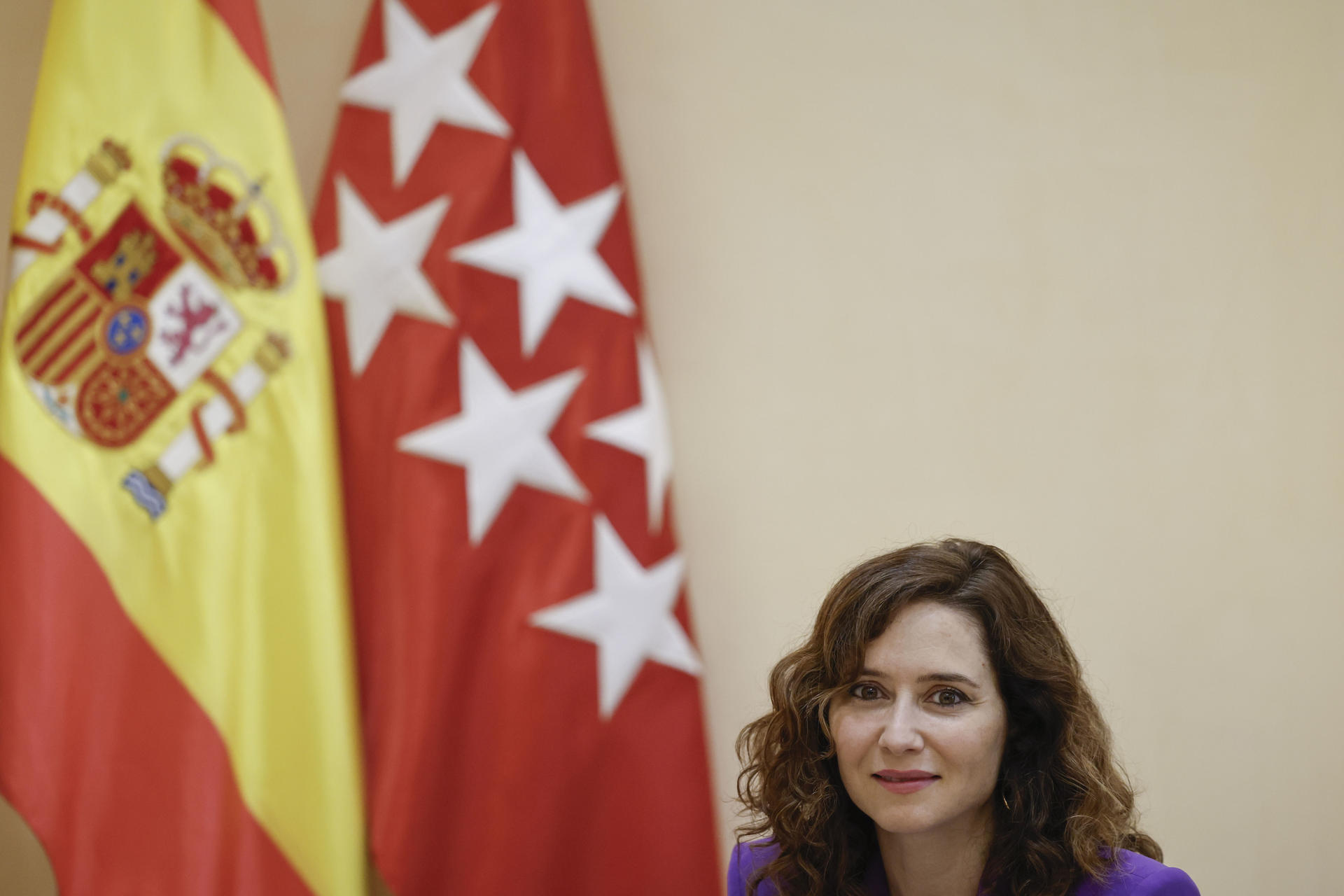 La presidenta de la Comunidad de Madrid, Isabel Díaz Ayuso,en una imagen de archivo. EFE/Sergio Pérez