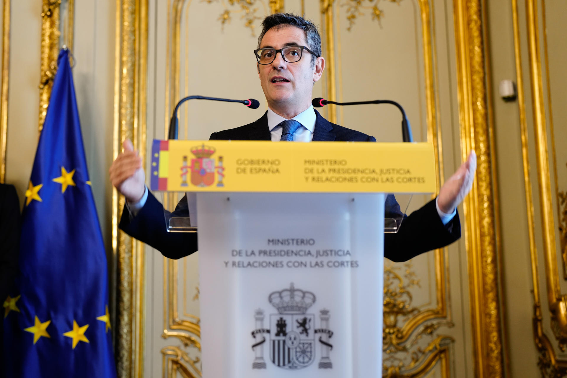Bolaños apela al patriotismo frente al partidismo para buscar la convivencia en Cataluña
