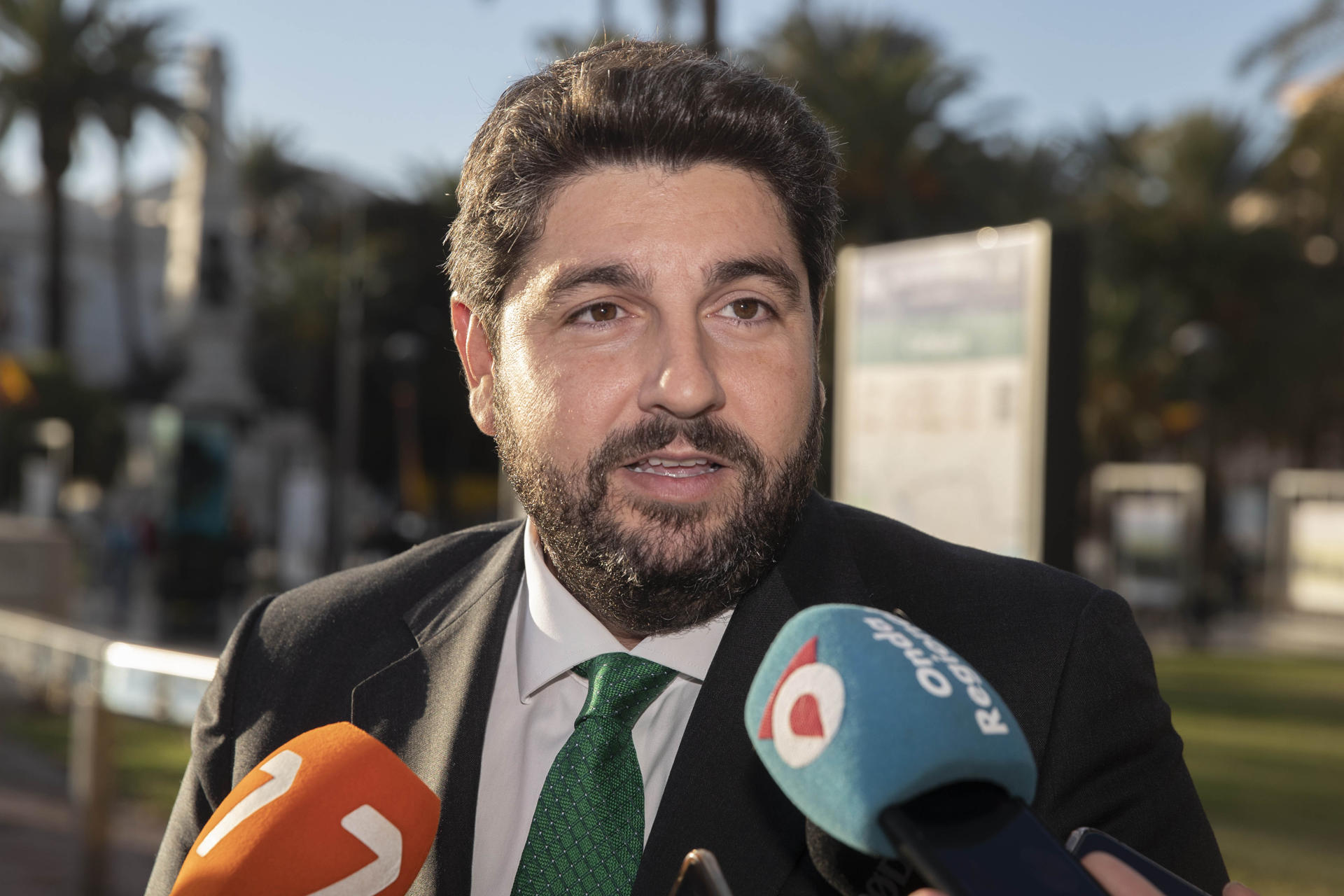 El presidente de la Comunidad de Murcia, Fernando López Miras. EFE/ Marcial Guillén