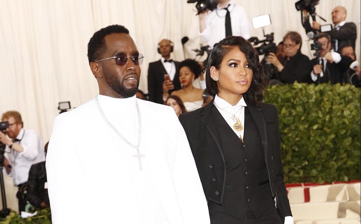 Sean Combs (L) and Cassie Ventura (R) arrive at the red carpet of the MET Gala, in New York, USA, 7 May 2018. EFE/Justin Lane