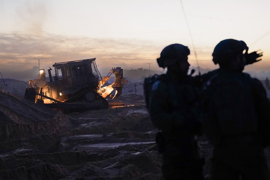  Soldados israelíes durante sus operaciones en la franja de Gaza