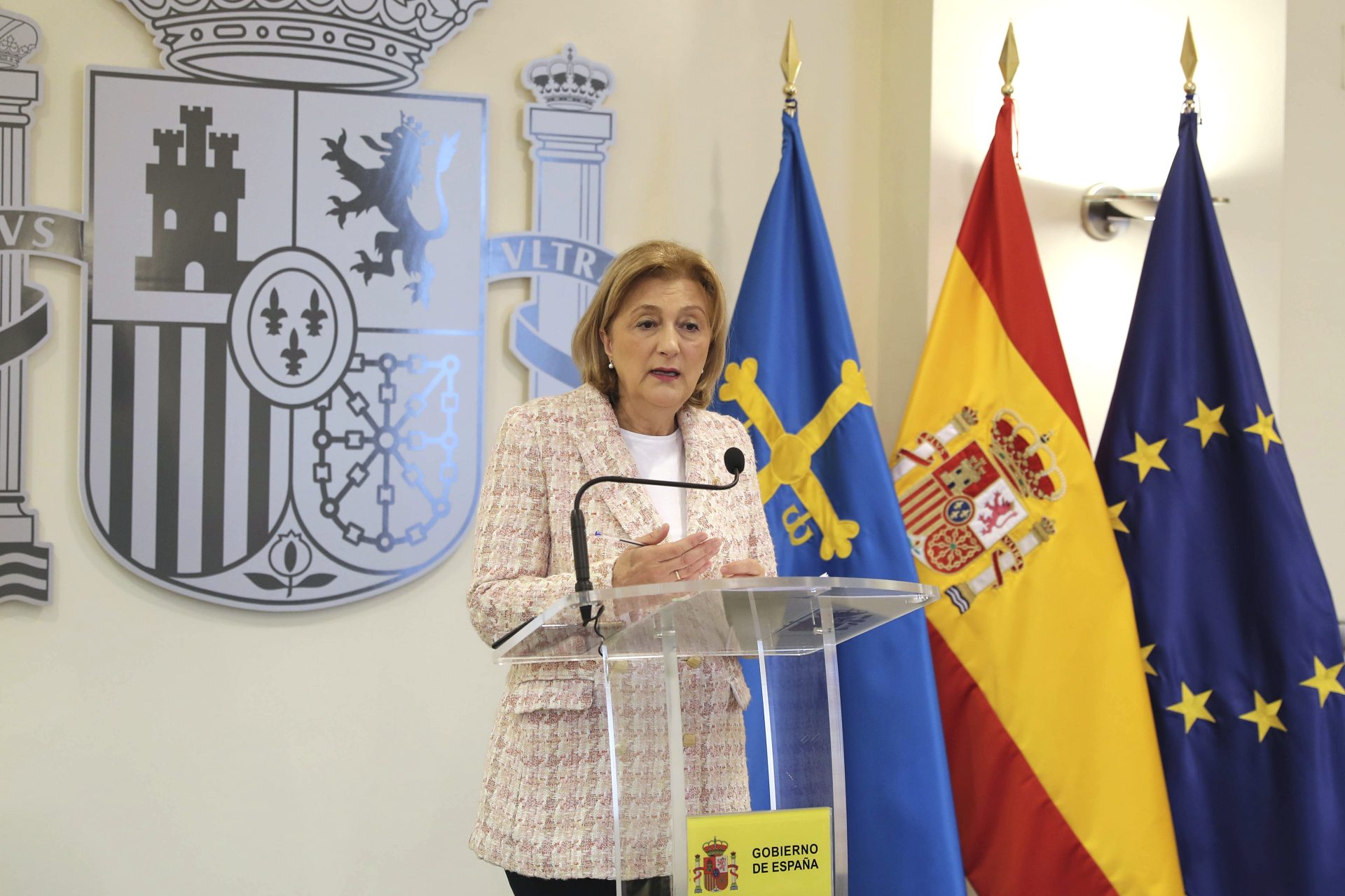 Delia Losa seguirá al frente de la Delegación del Gobierno en Asturias