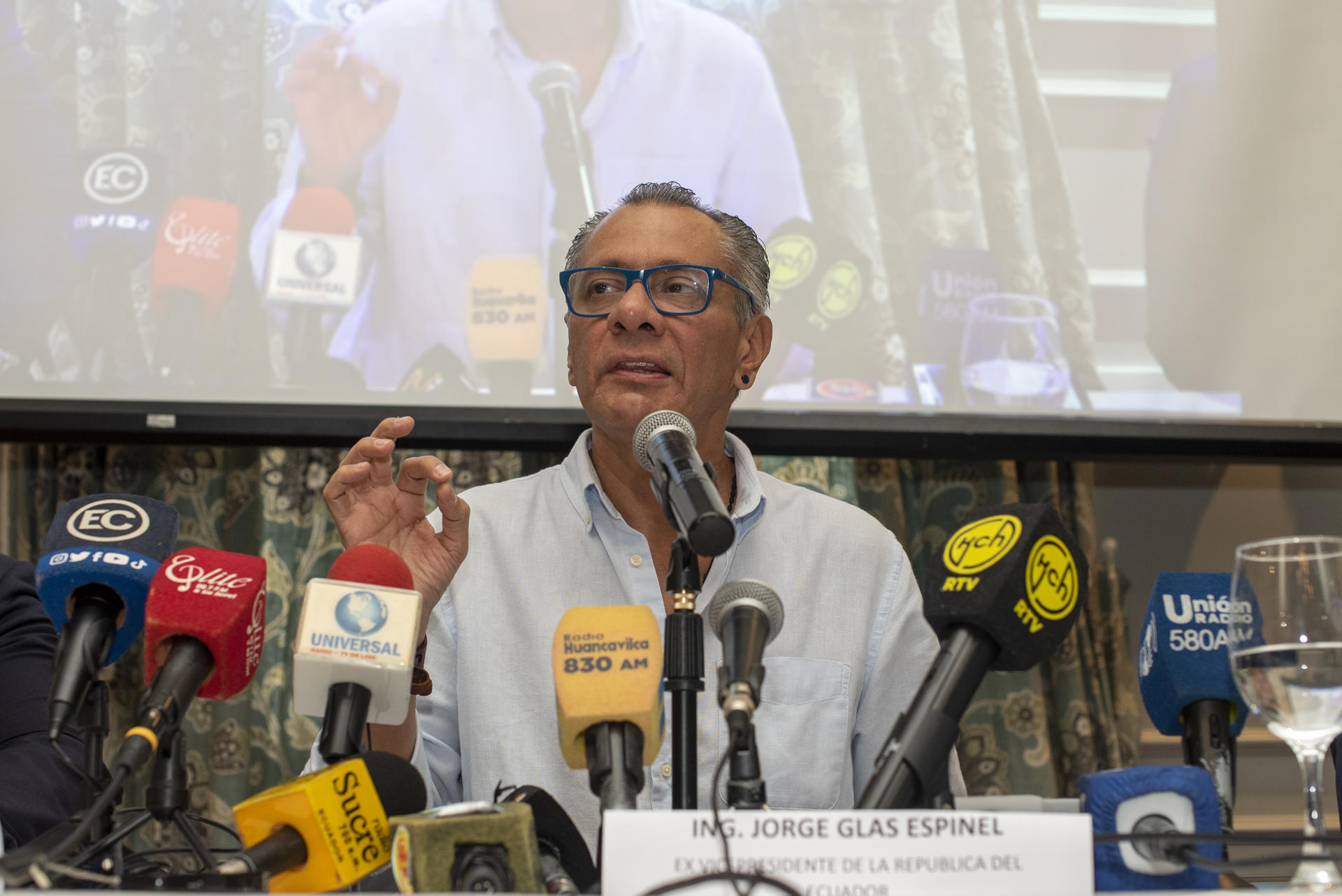 La defensa del exvicepresidente de Ecuador cree que Glas sí será llamado a juicio