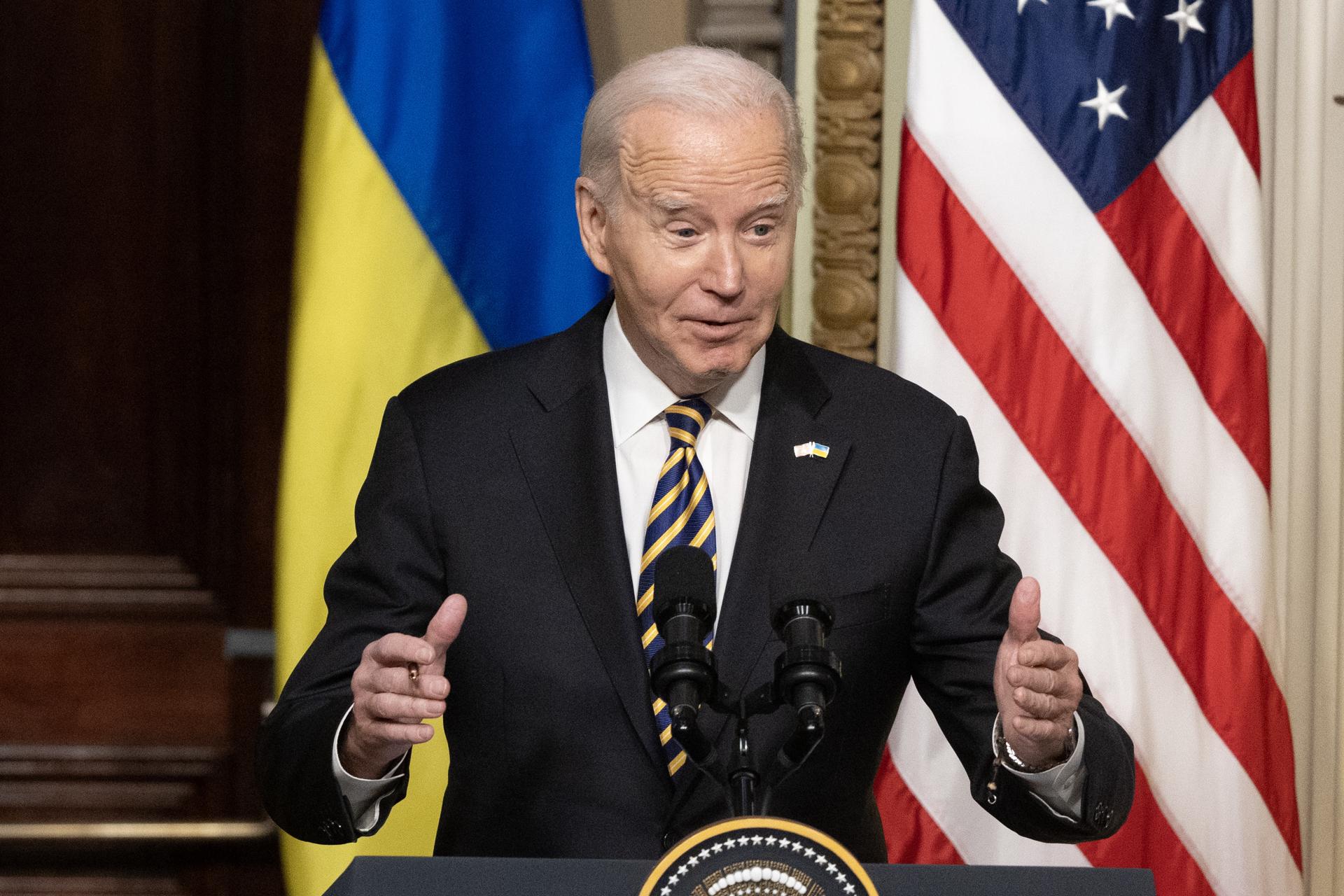 El presidente de Estados Unidos, Joe Biden. EFE/Michael Reynolds