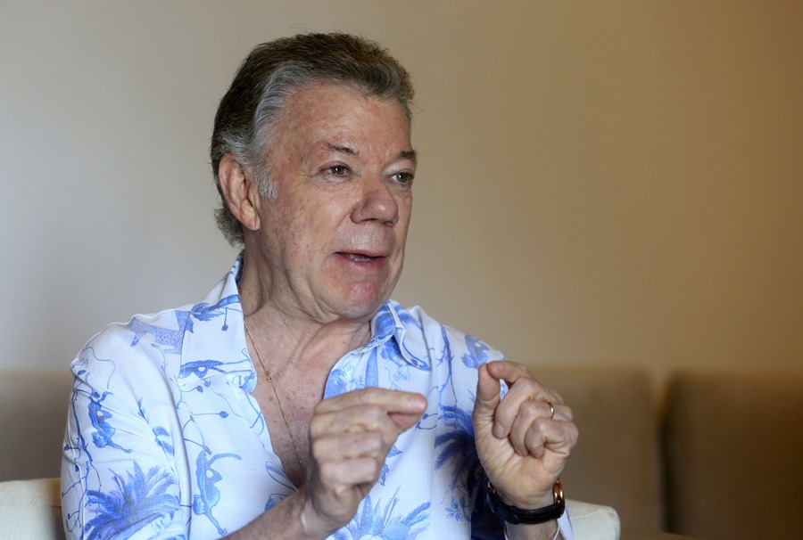“Es muy incierto el futuro del proceso de paz con el ELN”, dice Juan Manuel Santos