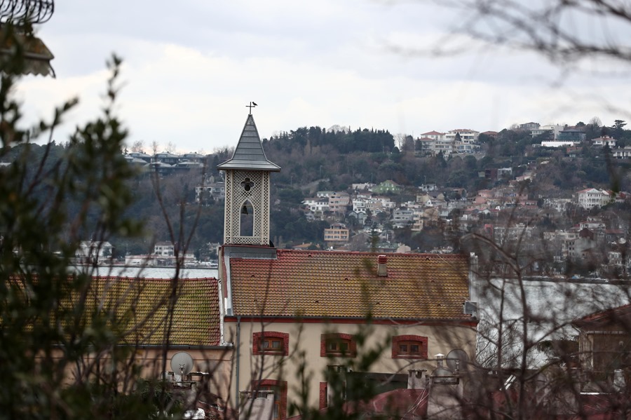 Vista de la Iglesia de Santa María 