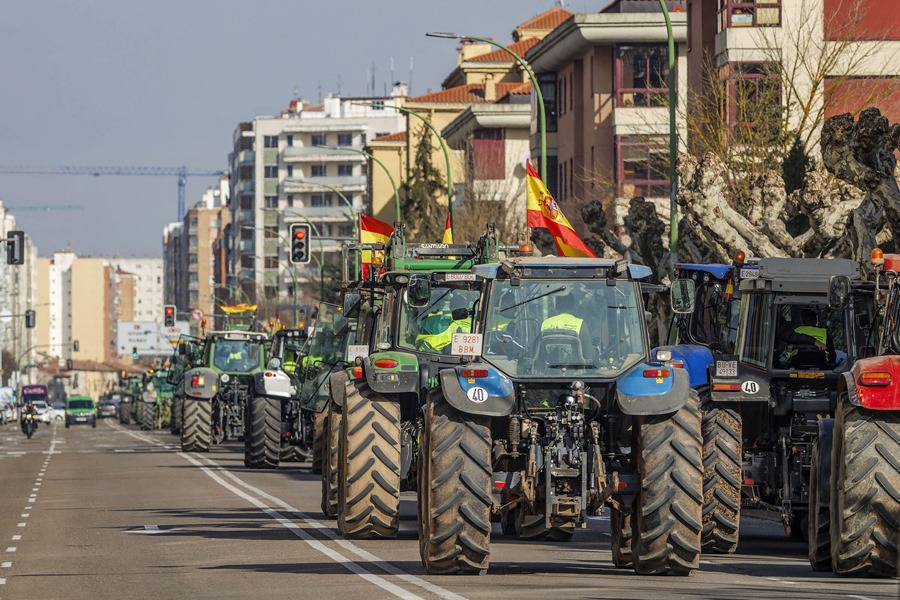 El Foco De Las Protestas Agrícolas En Europa Se Desplaza A España