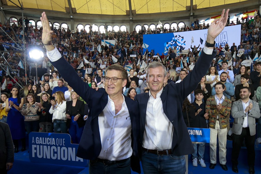 Feijóo: Galicia no necesita más gobernantes como Sánchez ni un Puigdemont con otro nombre