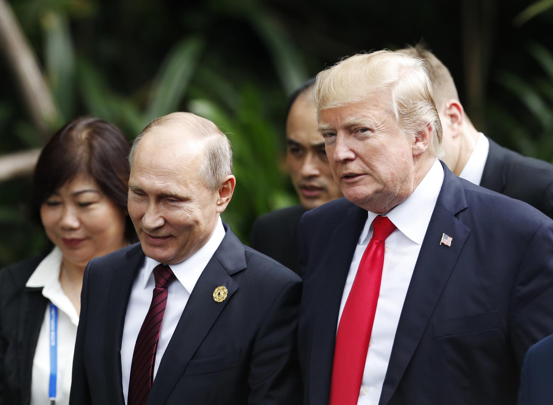 El Partido de Trump y la Rusia de Putin, ¿un romance creciente?