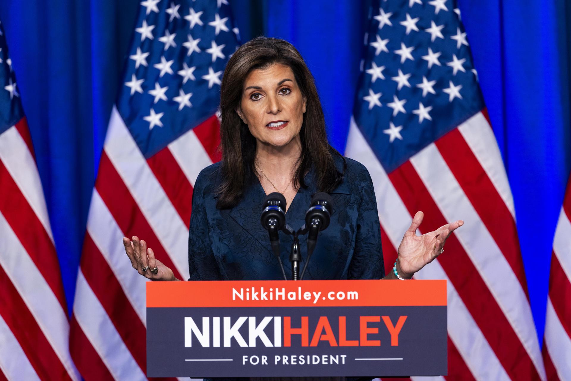 Nikki Haley vows to stay in Republican primaries despite pressure from Trump – South Carolina primaries and Super Tuesday ahead