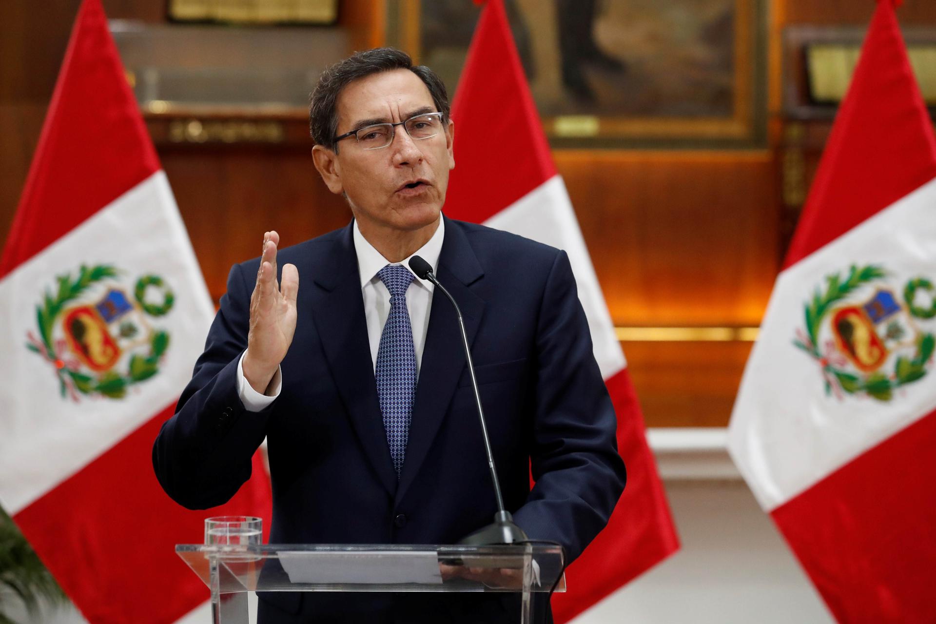 La Fiscalía de Perú abre una investigación preliminar a Vizcarra por presunta corrupción