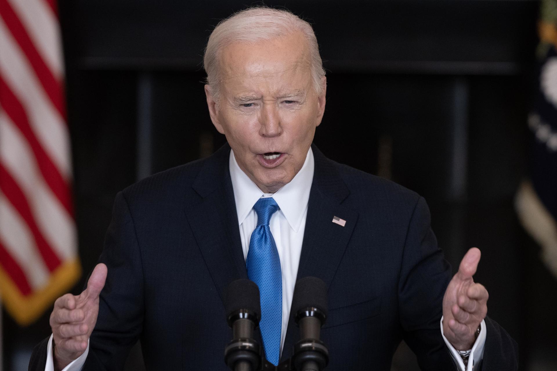 Biden condena el “estúpido” y “vergonzoso” comentario de Trump sobre la OTAN