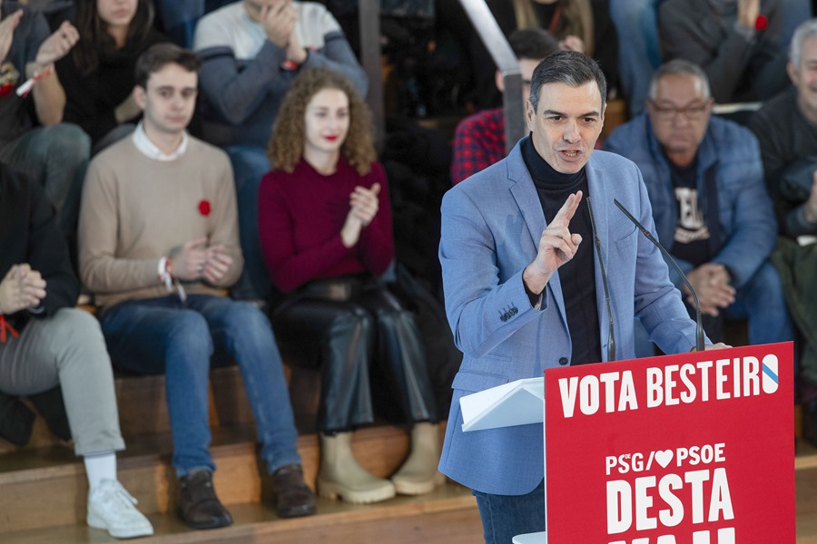 Elecciones Galicia: Sánchez, Feijóo y Pontón confrontan por el voto útil