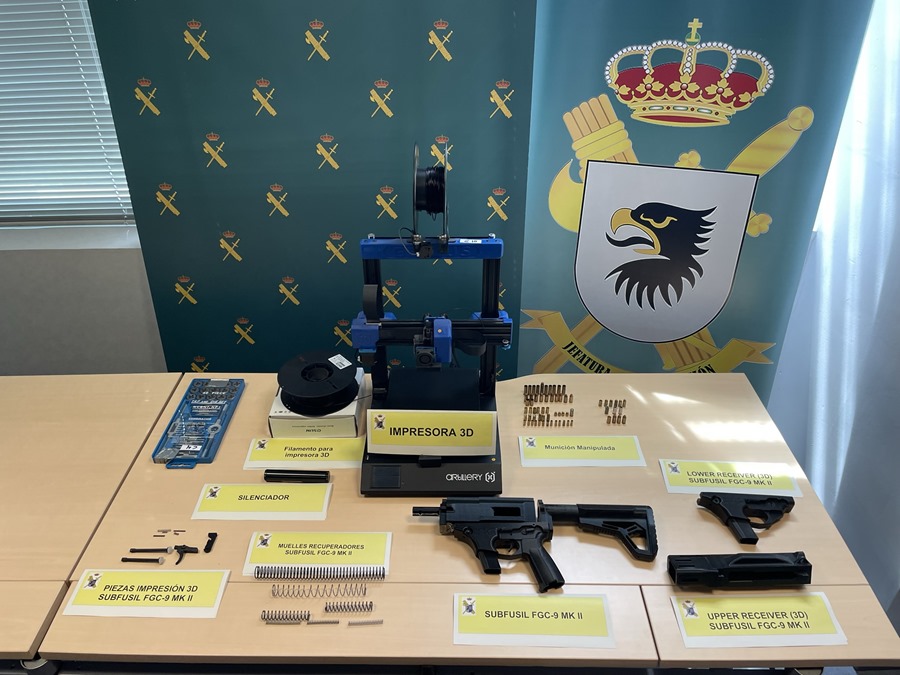 Armas en 3D: Una amenaza emergente