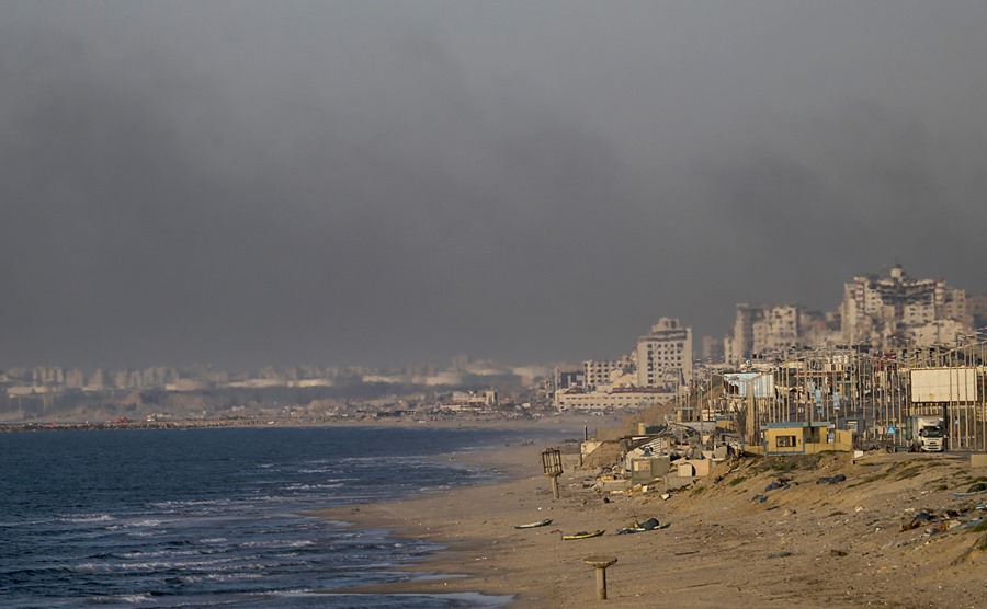 Ataques aéreos israelíes en el norte de la Franja de Gaza