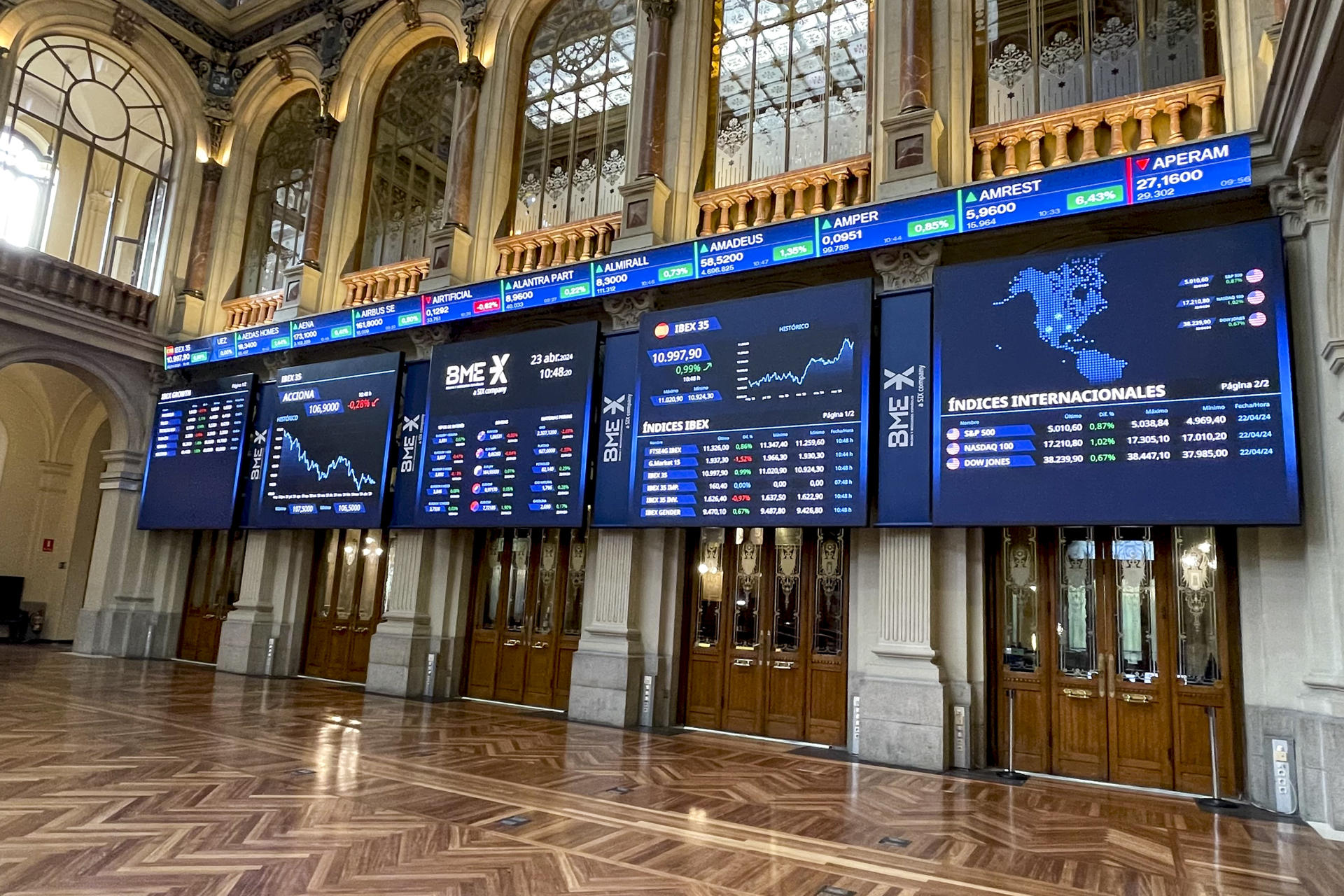 La Bolsa española recupera los 11.000 puntos