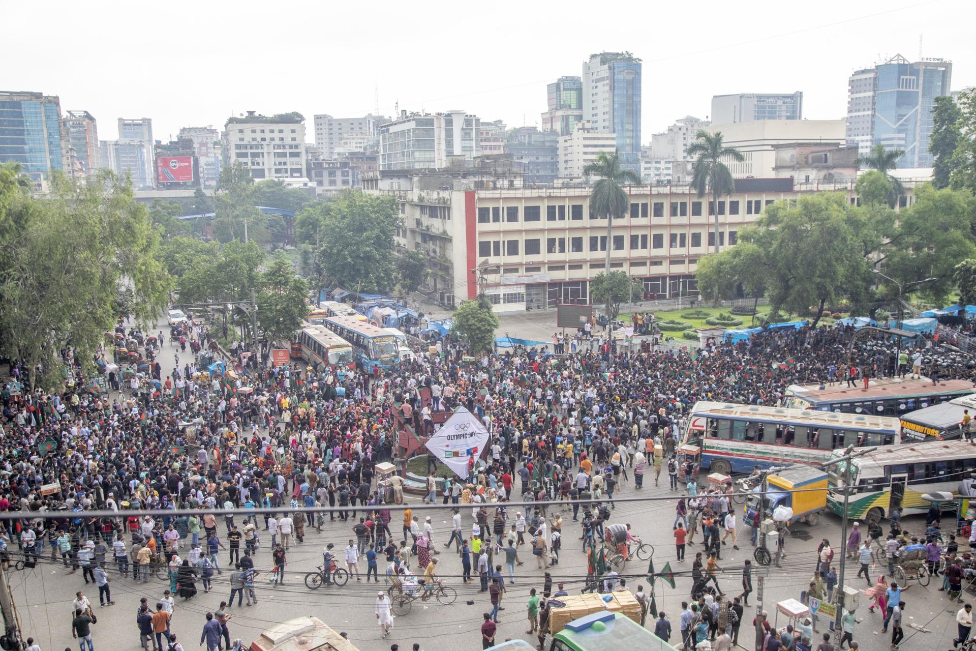 Student protests flare up in Bangladesh against job quotas – EFE Noticias