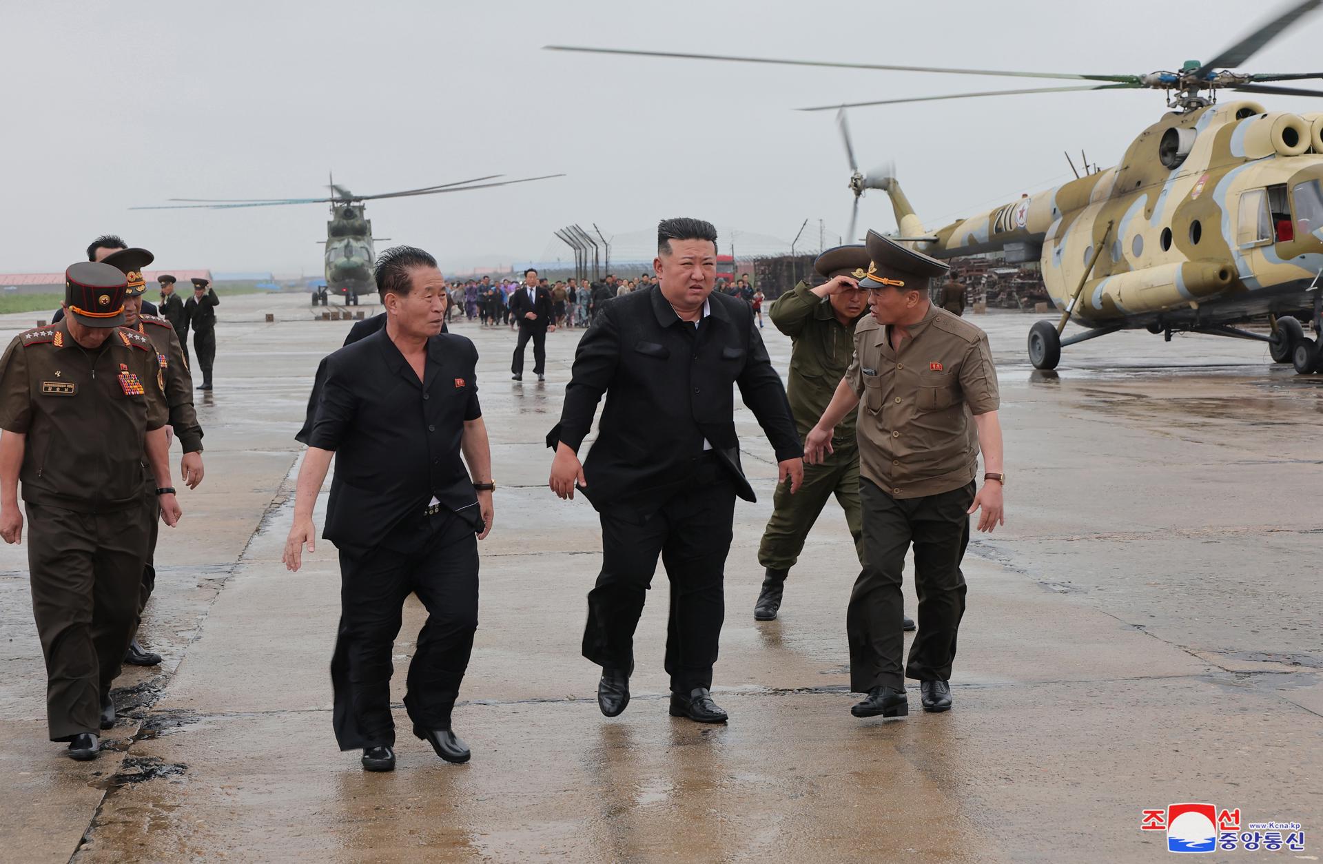 북한 지도자, 홍수 복구를 위한 국제 원조 거부