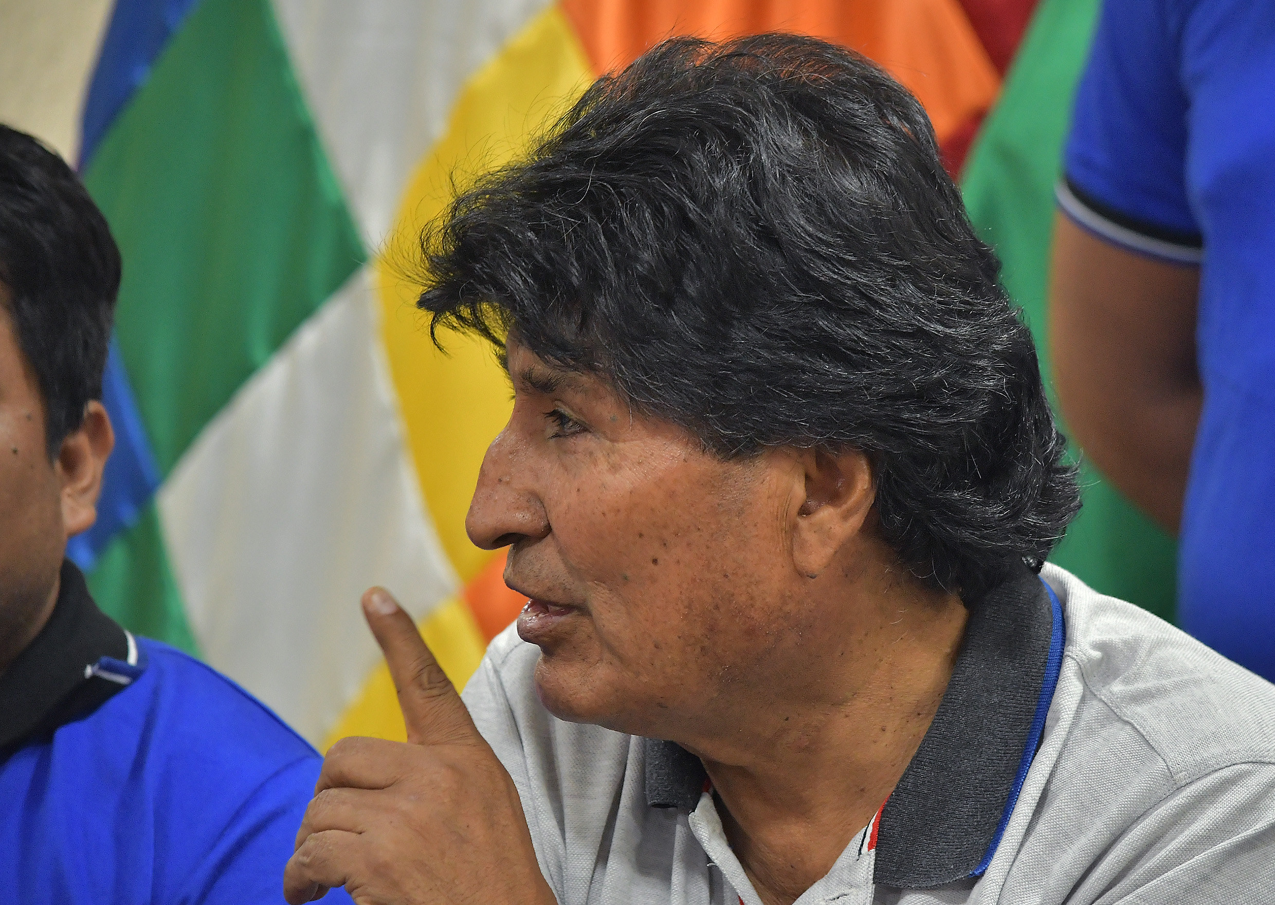 Evo Morales threatened to blockade Bolivia if the prosecutor’s office caught him