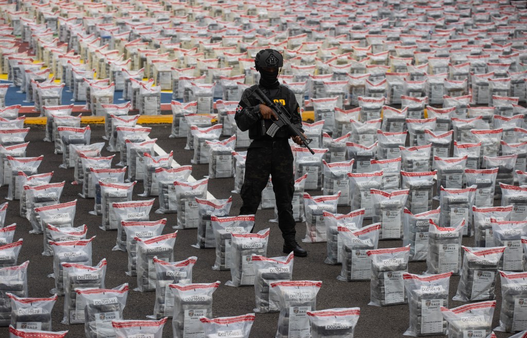 Decomisan en República Dominicana 9,5 toneladas de droga