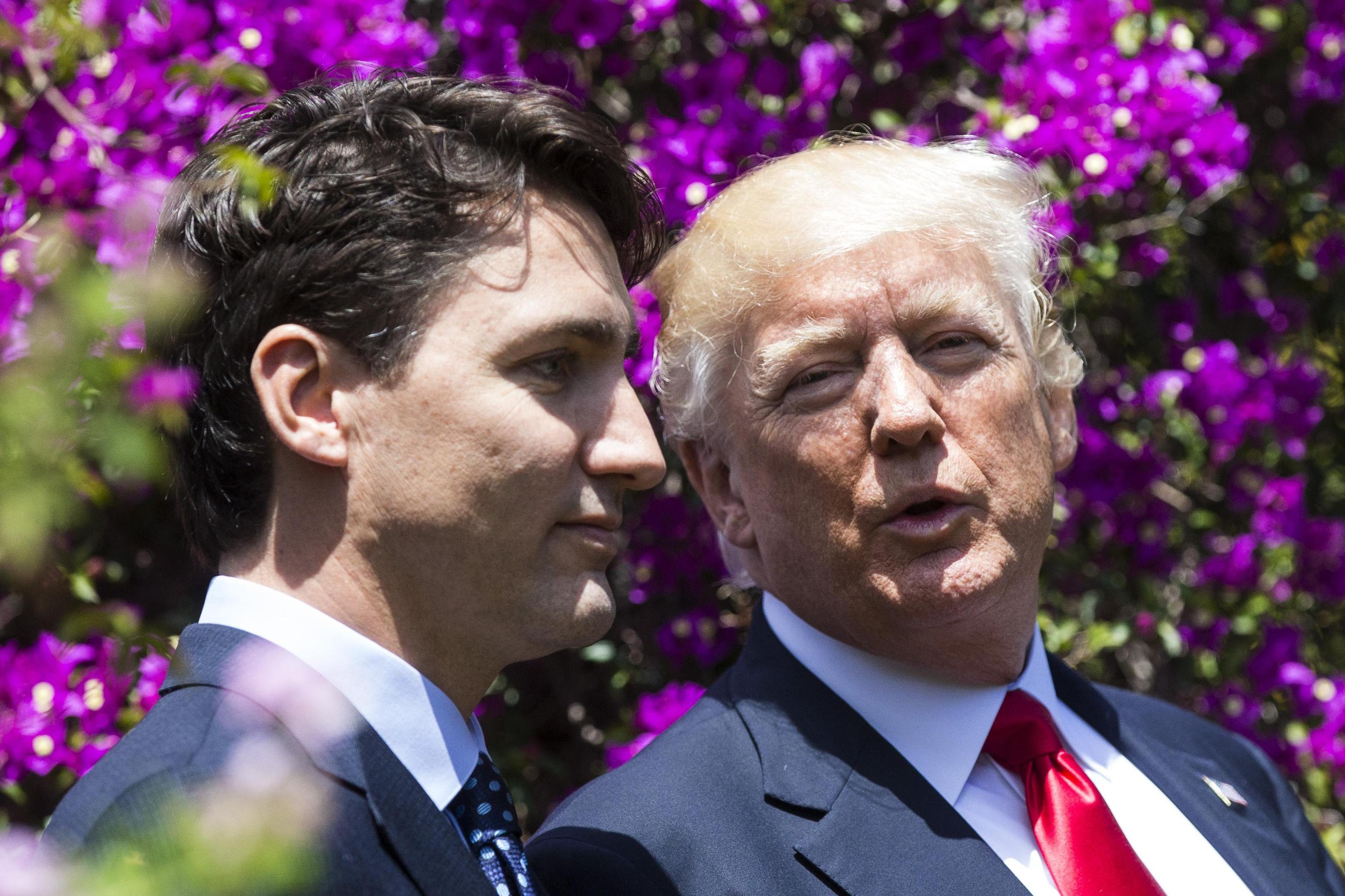 Trump llama a Trudeau "gobernador del gran estado de Canadá"