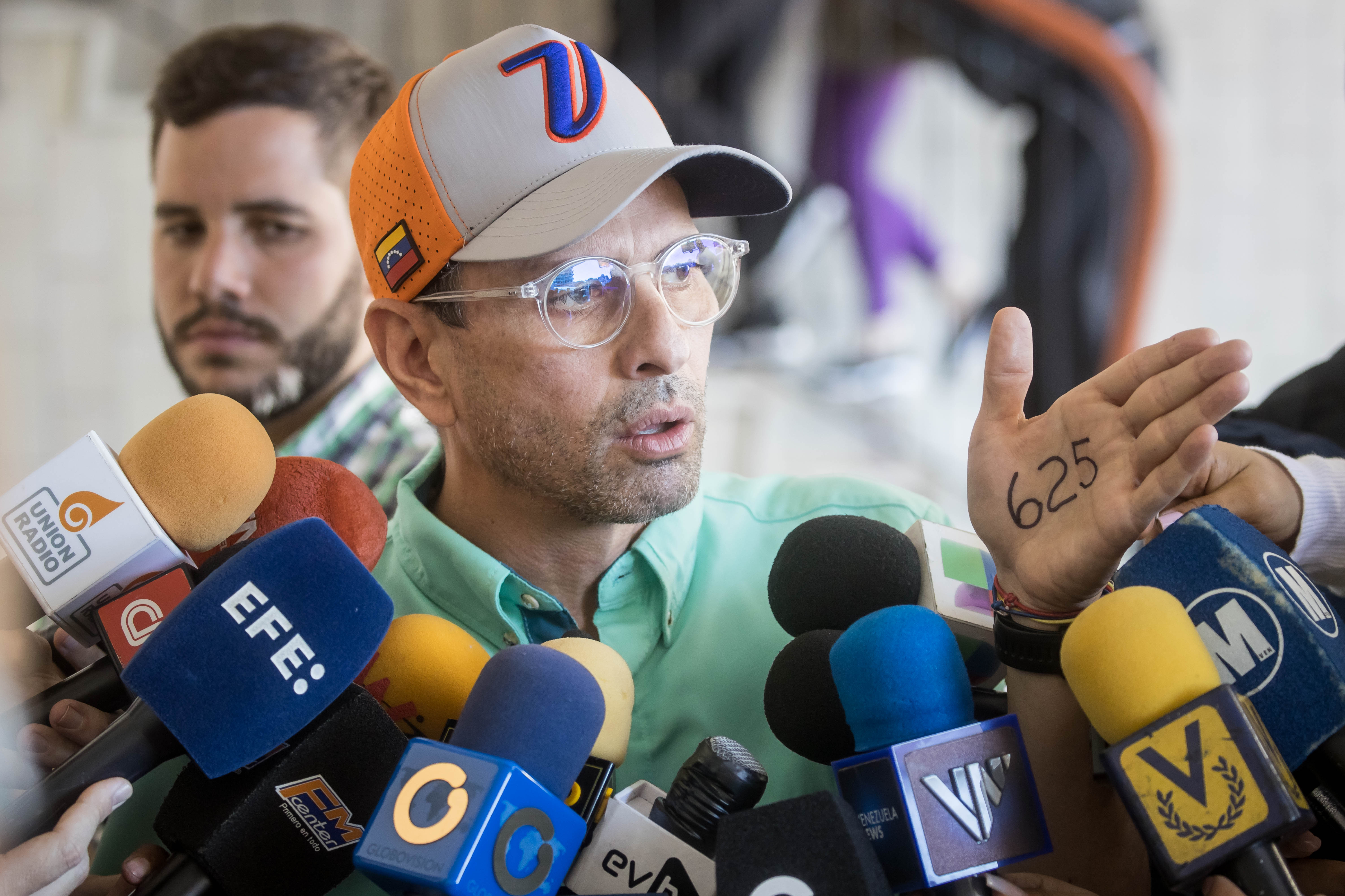 El dirigente de la oposición en Venezuela Henrique Capriles, en una fotografía de archivo. EFE/ Miguel Gutiérrez