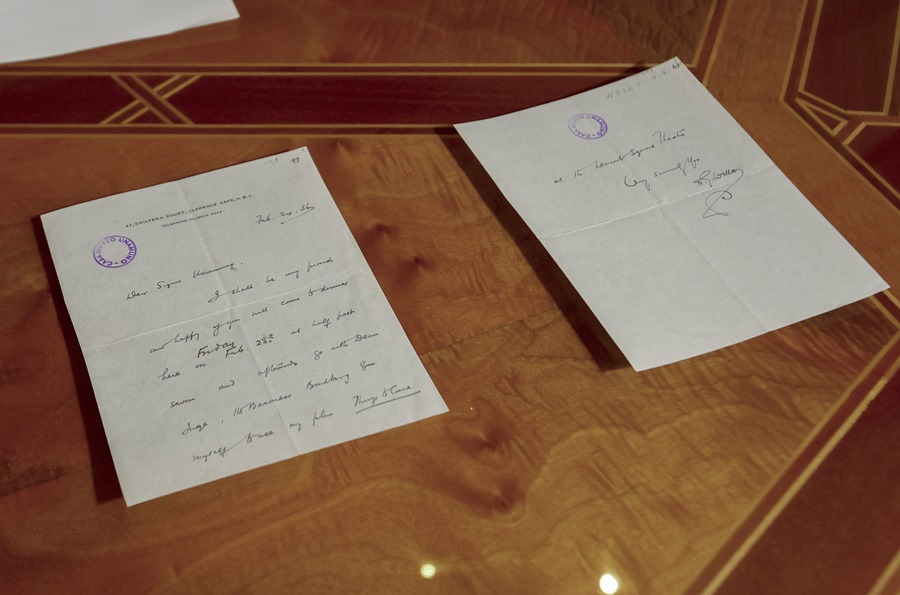 Hallan nota que confirma la relación entre Unamuno y H.G. Wells